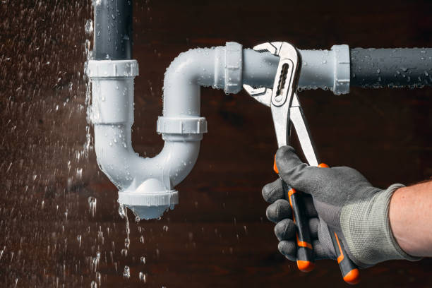 Professional Sewer Line Repair technician working in Clarksville, VA